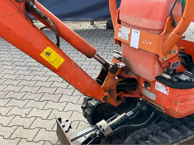 2015 kubota u10-3 vhg mini graafmachine - afbeelding 10 van  40