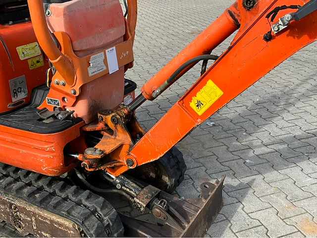2015 kubota u10-3 vhg mini graafmachine - afbeelding 11 van  40