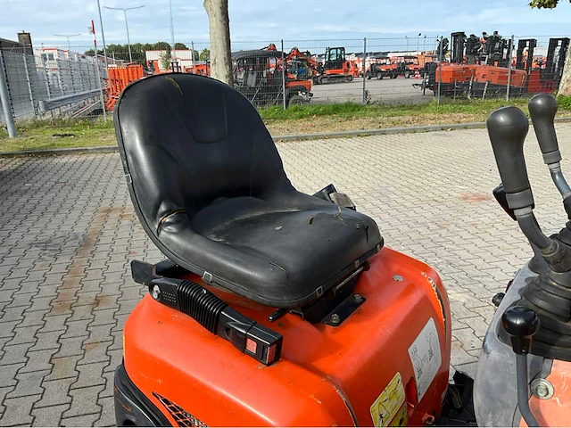 2015 kubota u10-3 vhg mini graafmachine - afbeelding 18 van  40