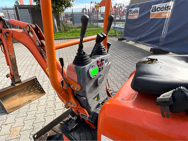 2015 kubota u10-3 vhg mini graafmachine - afbeelding 19 van  40