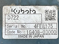 2015 kubota u10-3 vhg mini graafmachine - afbeelding 30 van  40