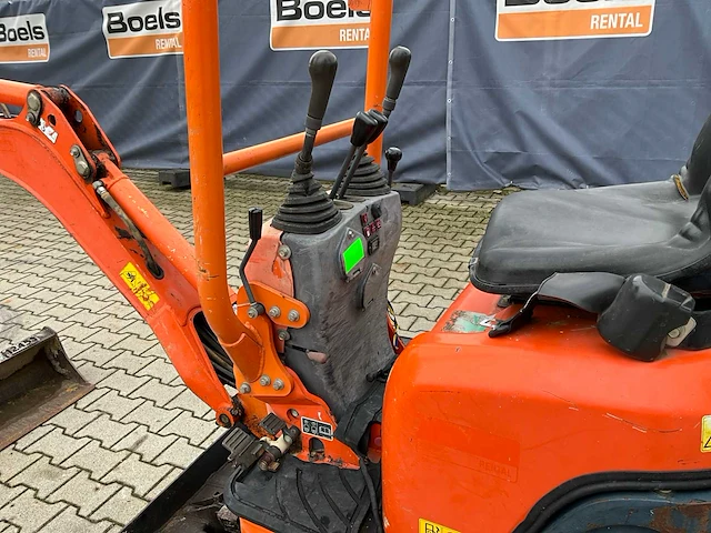 2015 kubota u10-3 vhg mini graafmachine - afbeelding 15 van  42