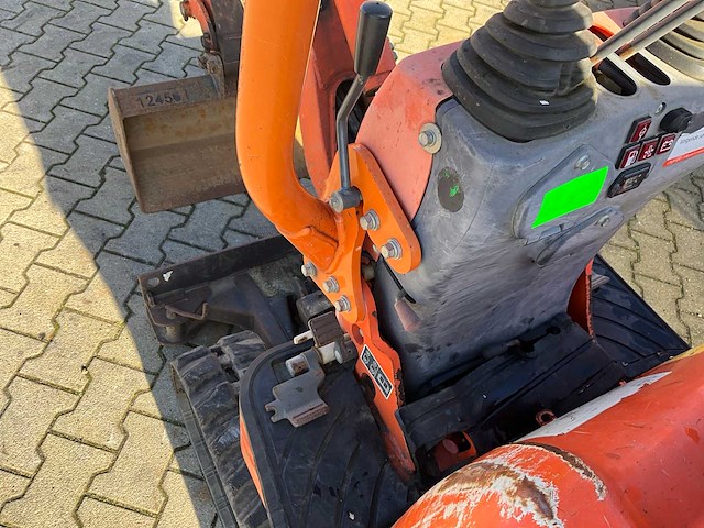 2015 kubota u10-3 vhg mini graafmachine - afbeelding 8 van  29