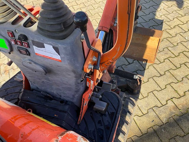 2015 kubota u10-3 vhg mini graafmachine - afbeelding 9 van  29