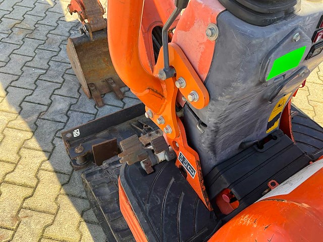 2015 kubota u10-3 vhg mini graafmachine - afbeelding 6 van  27