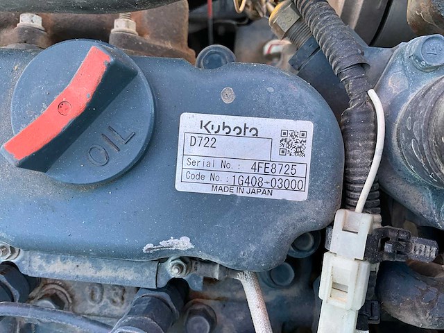 2015 kubota u10-3 vhg mini graafmachine - afbeelding 10 van  27