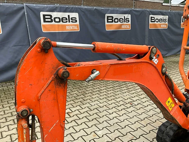 2015 kubota u10-3 vhg mini graafmachine - afbeelding 28 van  33