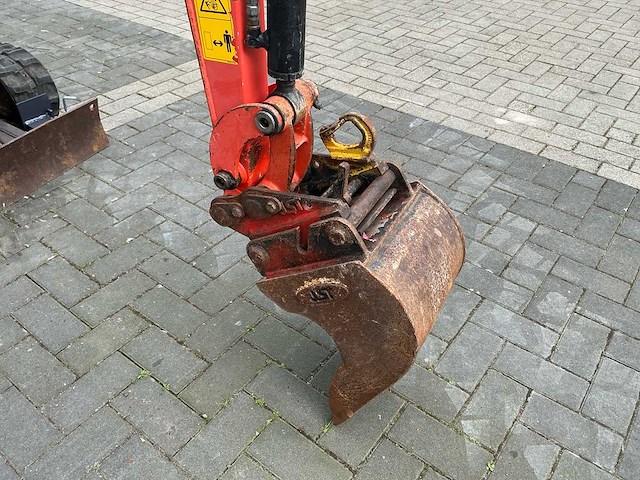 2015 kubota u10-3 vhg minigraafmachine - afbeelding 14 van  18