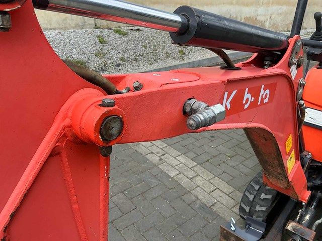 2015 kubota u10-3 vhg minigraafmachine - afbeelding 17 van  18