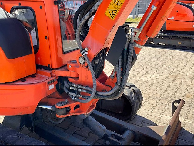 2015 kubota u35-3a3 mini graafmachine short tracks - afbeelding 13 van  38