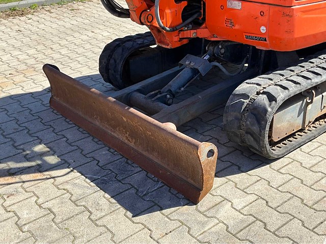 2015 kubota u35-3a3 mini graafmachine short tracks - afbeelding 14 van  38