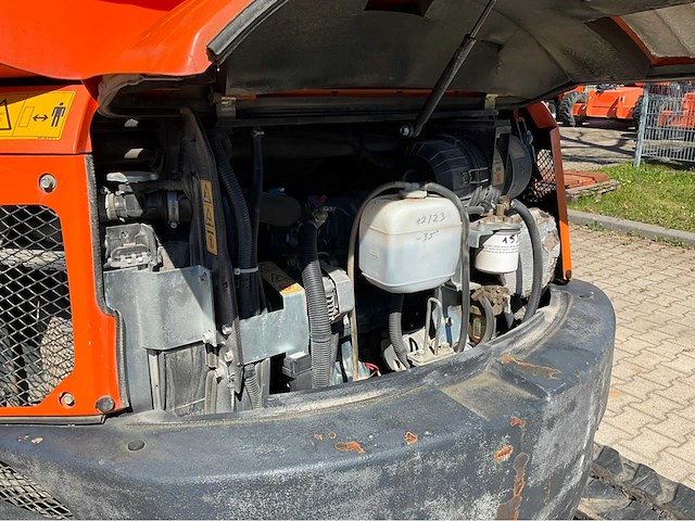2015 kubota u35-3a3 mini graafmachine short tracks - afbeelding 25 van  38