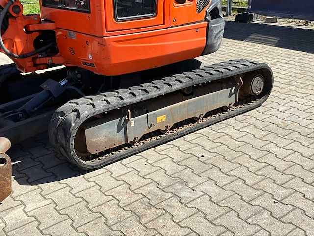 2015 kubota u35-3a3 mini graafmachine short tracks - afbeelding 30 van  38