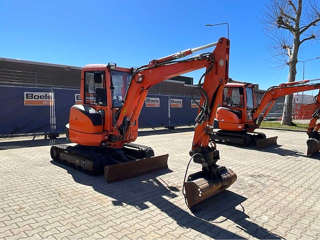 2015 kubota u35-3a3 mini graafmachine short tracks - afbeelding 23 van  38