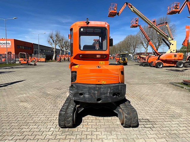 2015 kubota u35-3a3 mini graafmachine short tracks - afbeelding 35 van  38