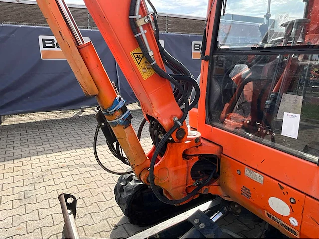2015 kubota u35-3a3 mini graafmachine short tracks - afbeelding 15 van  44