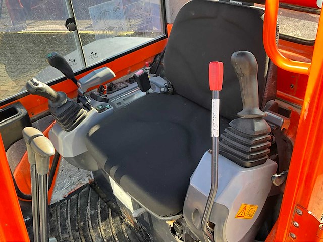 2015 kubota u35-3a3 mini graafmachine short tracks - afbeelding 6 van  24