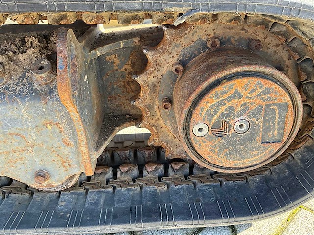 2015 kubota u35-3a3 mini graafmachine short tracks - afbeelding 14 van  24