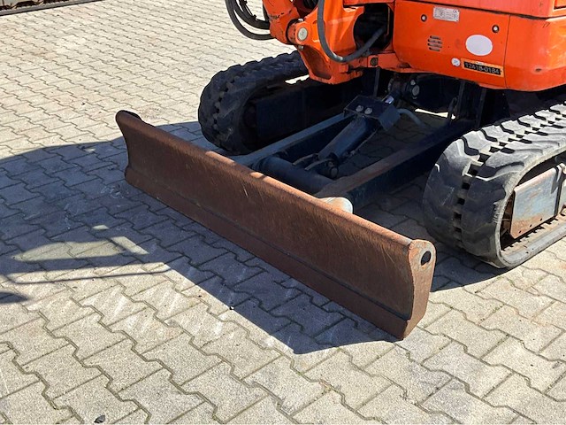 2015 kubota u35-3a3 mini graafmachine short tracks - afbeelding 13 van  36