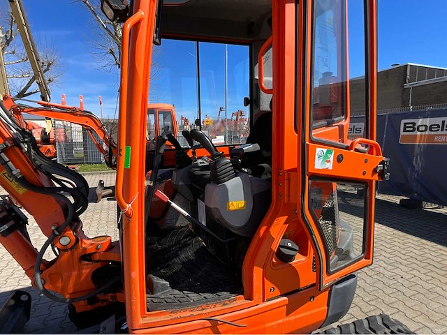 2015 kubota u35-3a3 mini graafmachine short tracks - afbeelding 17 van  36