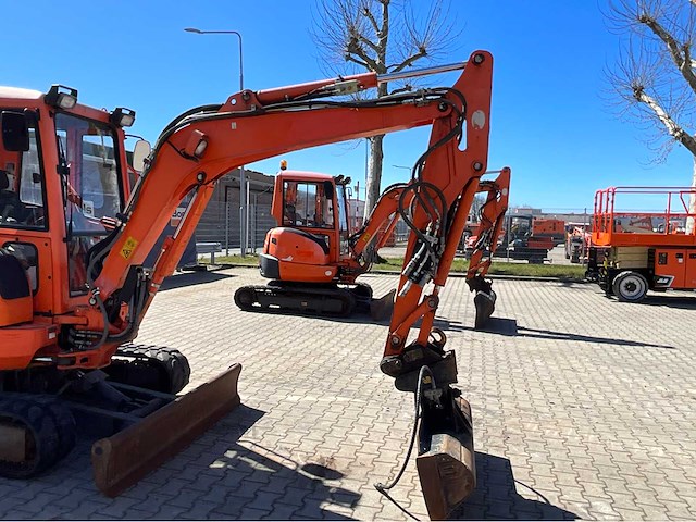 2015 kubota u35-3a3 mini graafmachine short tracks - afbeelding 1 van  36