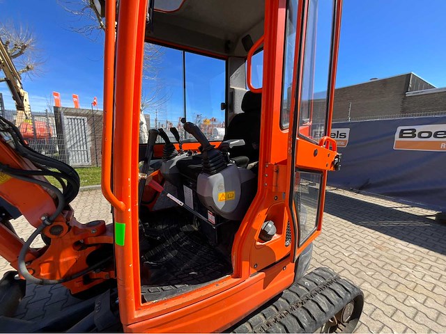 2015 kubota u35-3a3 mini graafmachine short tracks - afbeelding 17 van  36