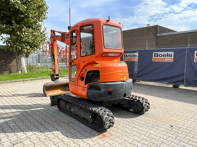 2015 kubota u35-3a3 mini graafmachine short tracks - afbeelding 36 van  44