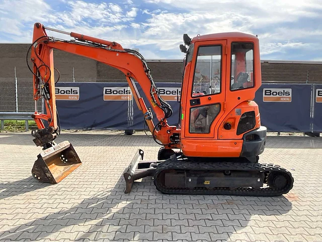 2015 kubota u35-3a3 mini graafmachine short tracks - afbeelding 37 van  44
