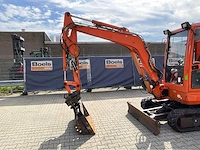 2015 kubota u35-3a3 mini graafmachine short tracks - afbeelding 38 van  44