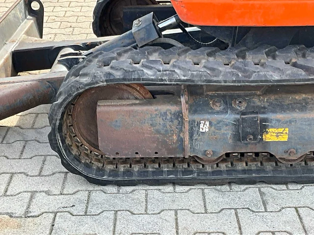 2015 kubota u35-3a3 mini graafmachine short tracks - afbeelding 11 van  44