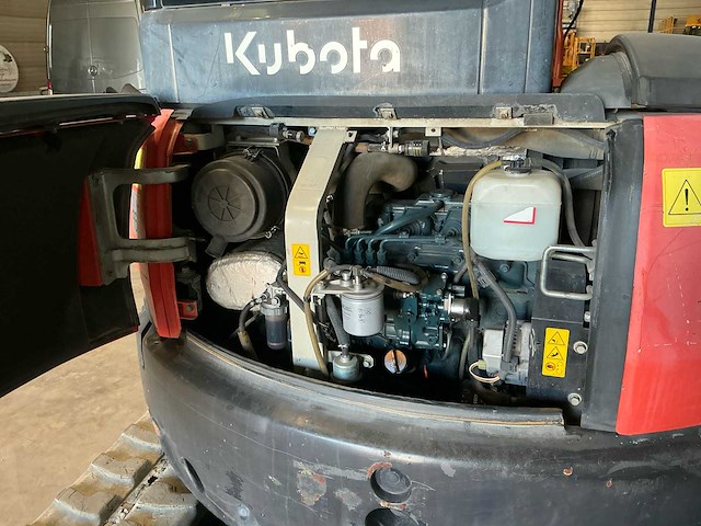 2015 kubota u48-4 midigraafmachine - afbeelding 13 van  33