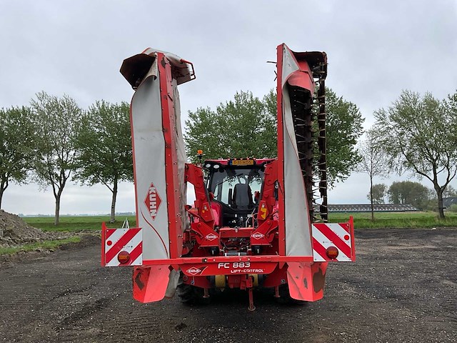 2015 kuhn fc 883-ff lift-control achtermaaier - afbeelding 12 van  25