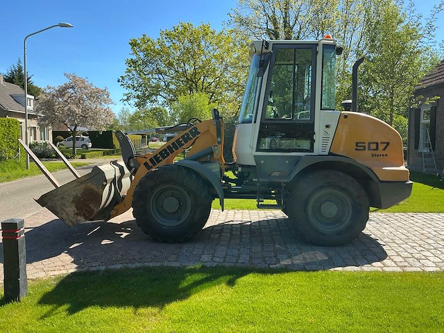 2015 liebherr 507 stereo shovel/wiellader - afbeelding 12 van  41