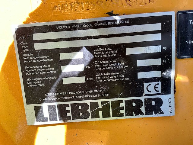 2015 liebherr 507 stereo shovel/wiellader - afbeelding 28 van  34