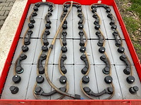 2015 linde 48v / 750ah heftruck accu - afbeelding 4 van  4