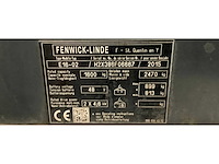 2015 linde e16-02 1600kg 3915uur vorkheftruck - afbeelding 9 van  17