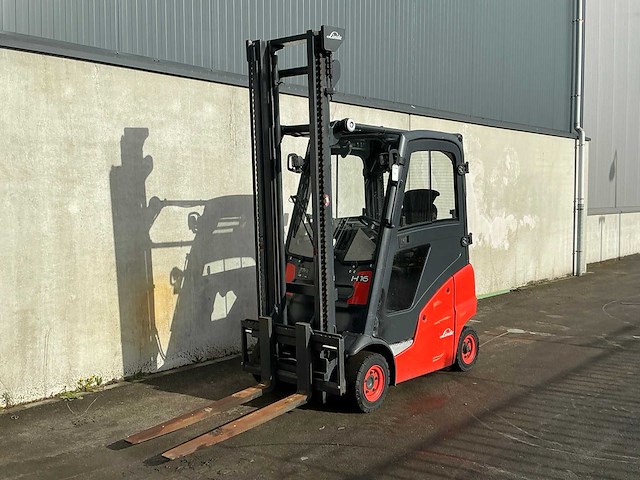 2015 linde h16t-01 vorkheftruck - afbeelding 1 van  6