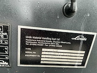 2015 linde h20t-01 vorkheftruck - afbeelding 2 van  26