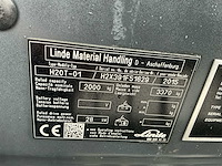 2015 linde h20t-01 vorkheftruck - afbeelding 26 van  26