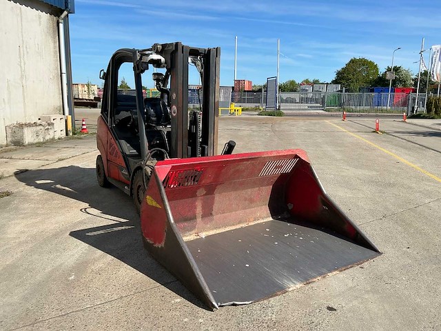 2015 linde h35t-02evo heftruck met wifo grondbak - afbeelding 21 van  24