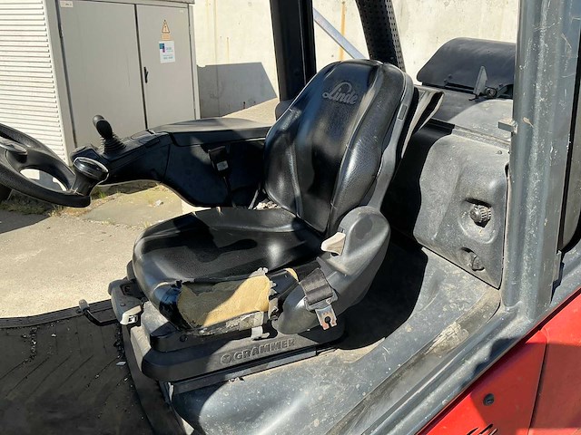 2015 linde h35t-02evo heftruck met wifo grondbak - afbeelding 5 van  14