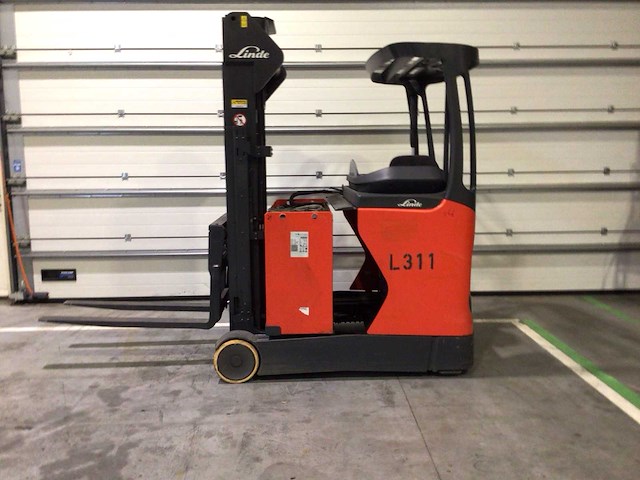 2015 linde r14-01 reach truck - afbeelding 2 van  9