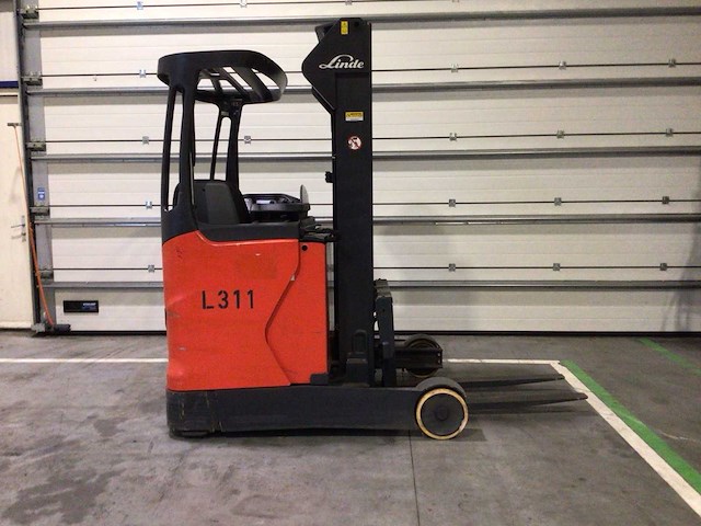 2015 linde r14-01 reach truck - afbeelding 3 van  9