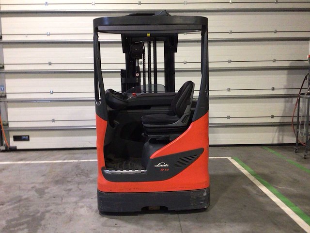 2015 linde r14-01 reach truck - afbeelding 4 van  9