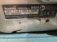 2015 makita 9404 bandschuurmachine - afbeelding 3 van  3