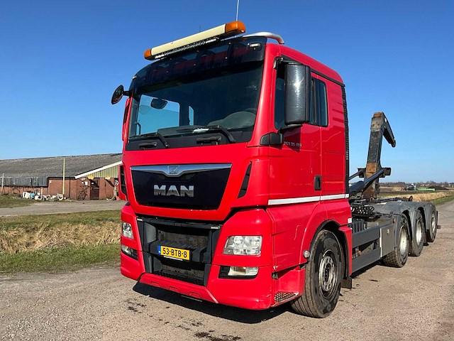 2015 man tgx 35 480 vrachtwagen met haakarmsysteem - afbeelding 10 van  41