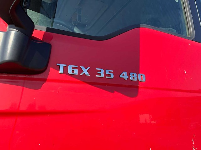 2015 man tgx 35 480 vrachtwagen met haakarmsysteem - afbeelding 12 van  41
