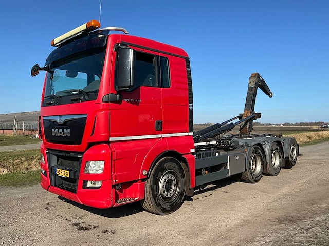 2015 man tgx 35 480 vrachtwagen met haakarmsysteem - afbeelding 2 van  41