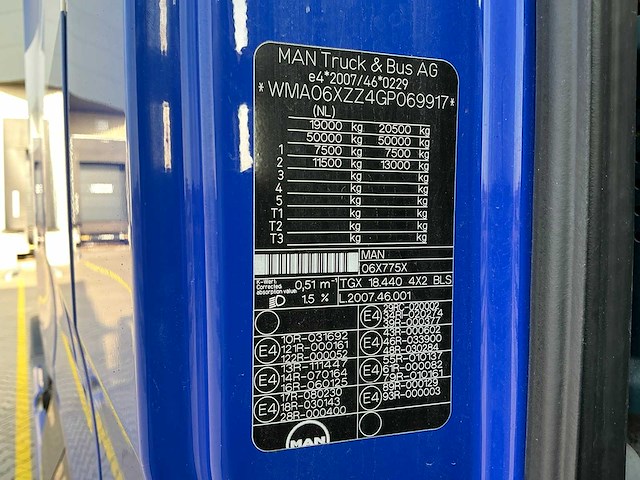 2015 man tgx.18.440 opleggertrekker - afbeelding 27 van  35