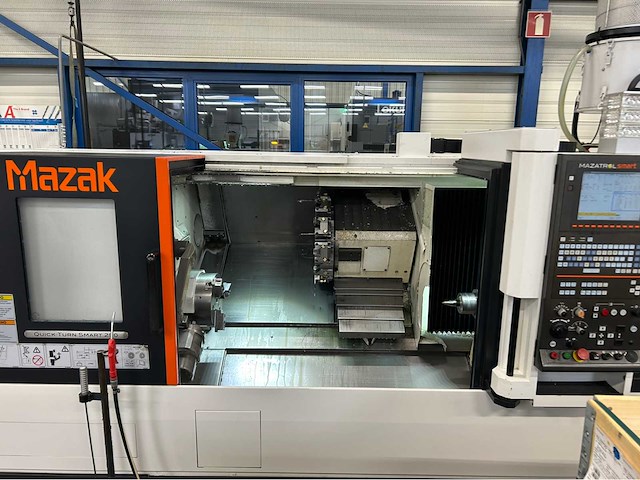 2015 mazak quickturn smart 250 cnc draaibank - afbeelding 21 van  21